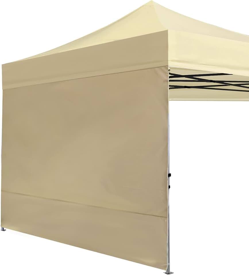 ABCCANOPY Pavillon Seitenteile 3x3,Wasserdicht Seitenwände,Beige