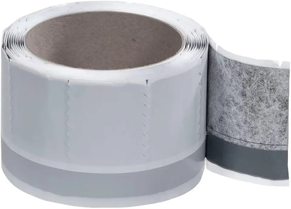 MEPA Aquaproof Wannendichtband 4,0 m (Badewanne, Dichtung, enthaltener Schallschutzkomponent, weiß) 180060