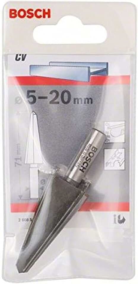 Bosch Professional Blechschälbohrer Chrom-Vanadium (Ø 5-20), Durchmesser: 5.0-20.0
