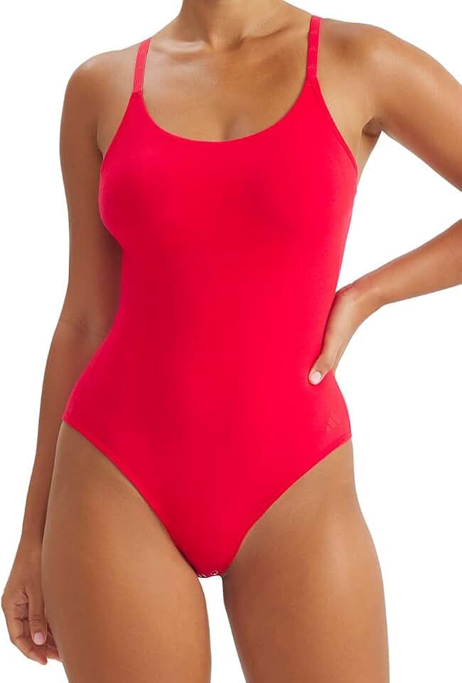 adidas Damen Bodysuit - Sport Active Essentials Cotton - Body