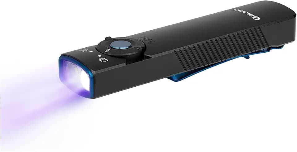 OLIGHT Arkfeld UV Taschenlampe Led Aufladbar 1000 Lumen, 5 Leuchtstufen