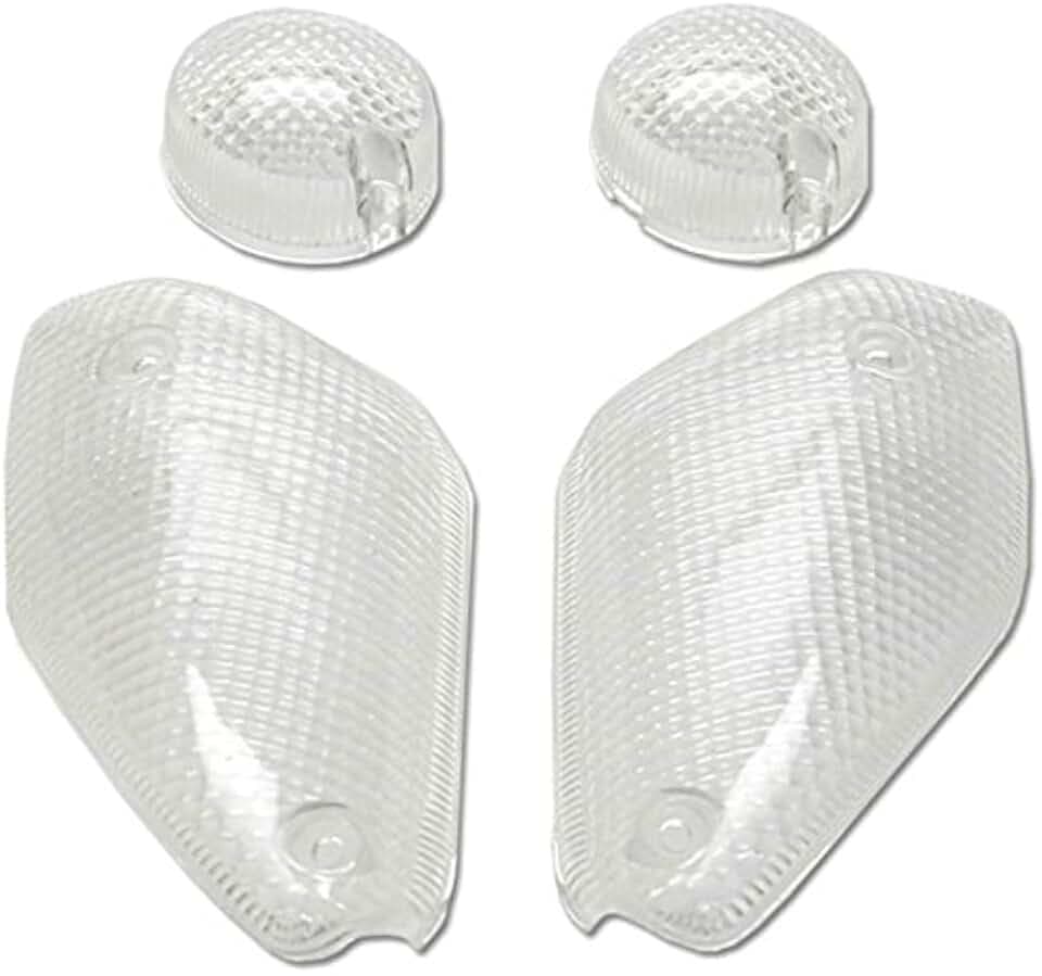 one by Camamoto cod 77206336 Blinkerglas / glaslinsen-kit trasparente Voraus und hinter für mbk nitro
