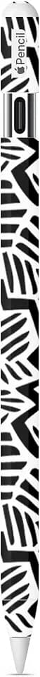 Compatible with Apple Pencil (USB-C) - Abstract Black - Premium 3M Vinyl Protective Wrap Decal Cover - Easy to Apply | Crafted in The USA by MightySkins