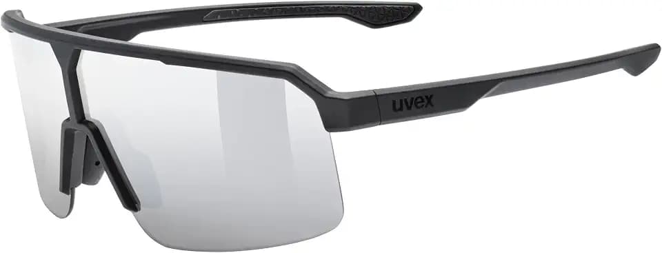 Uvex ramp Sportbrille, black matt/mir.silver, one size