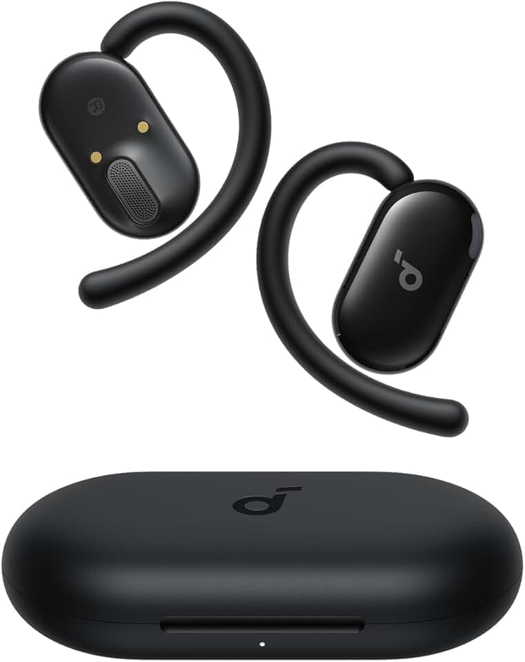 soundcore by Anker V20i Open-Ear Kopfhörer verstellbare Ohrhaken, BT 5.4