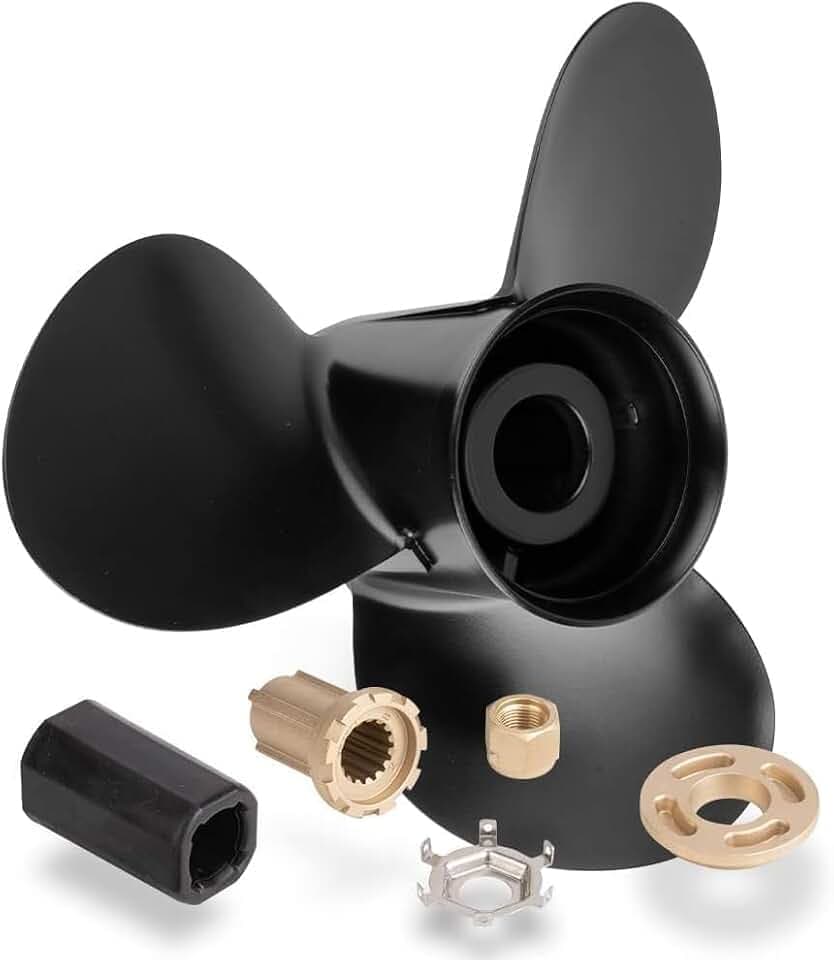 13 1/4x17 Outboard Propeller for Mercury 40-140HP, 15-Spline RH