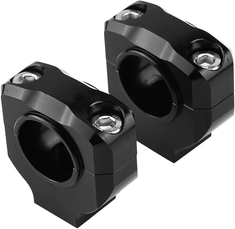 lenkerklemme 22mm + Motorrad Lenker Riser Clamp Aluminiumlegierung Universal Motorrad Lenkerhalterung Clif Lifter Bar Riser 28mm