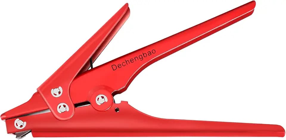Kabelbinderwerkzeug, Spann- und Schneidwerkzeug für Kabelbinder oder Befestigungselemente aus Nylon, Ganzmetallgehäuse
