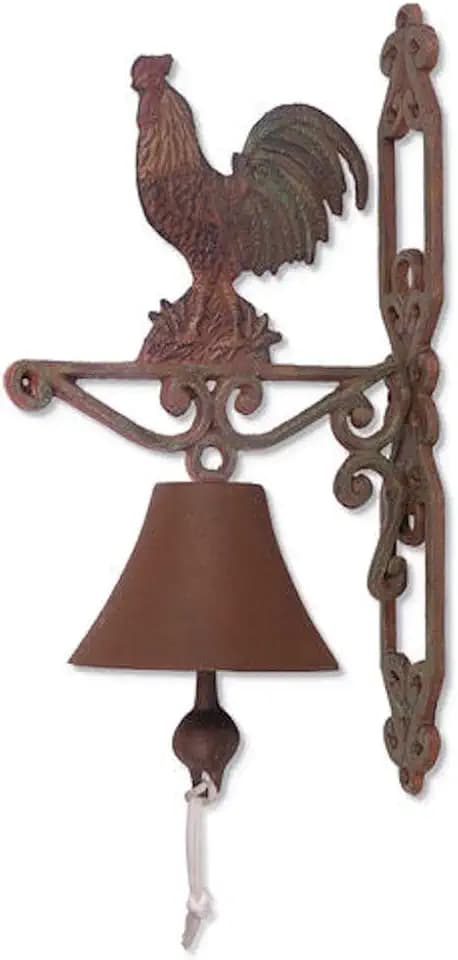 Sunset Vista Designs Painted Cast Iron Bell - Rooster