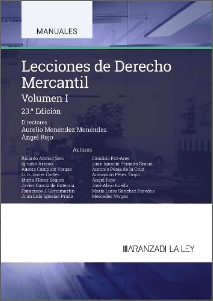 Lecciones de Derecho Mercantil (Volumen I) (Manuales Universitarios)
