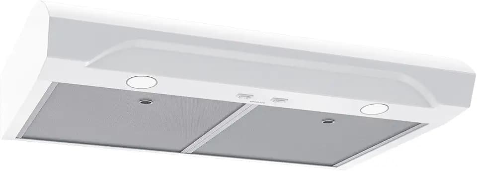 Alta 30-Inch 350 MAX Blower CFM 1.5 Sones White Range Hood