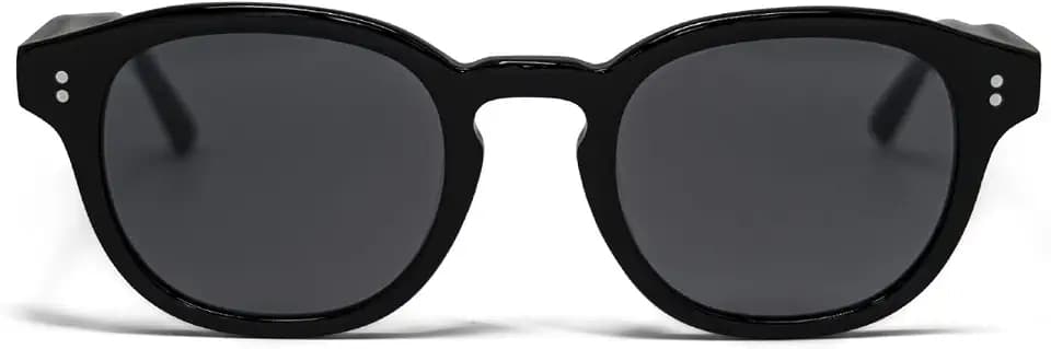 MessyWeekend Sonnenbrille für Damen & Herren mit Rundem Handgefertigten Acetat-Rahmen - Gläser mit vollem UV400 Schutz - Designer-Sonnebrillen für Männer & Frauen - BILLE