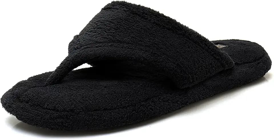 Women's Glitter Moccasin Slipper Faux Fur Lined Winter Slip On Loafer House Shoes