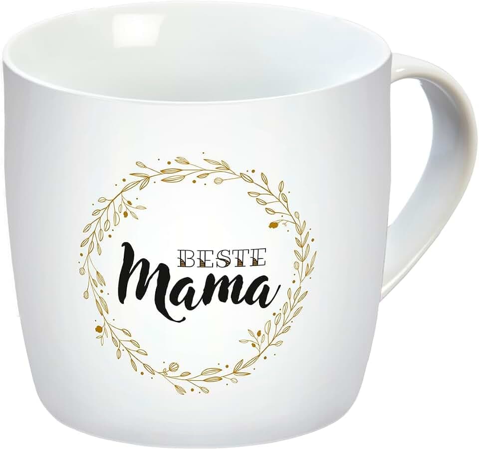 Tasse Mama Danke 300ml | Kaffee | Tee | Kakao| Geschenk | Geburtstag | Weihnachten | Muttertag | Mutter | Lieblingsmensch | Porzellan | Dankeschön