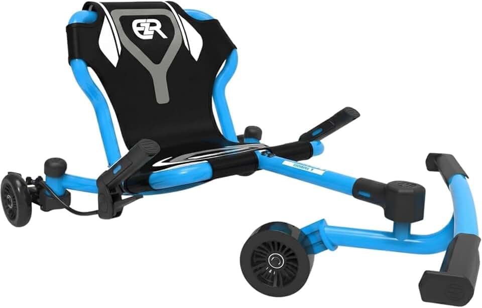 Ezyroller Drifter X Ride On Toy Ages 4-12+ Ideal Weight 40-110 lbs, Blue