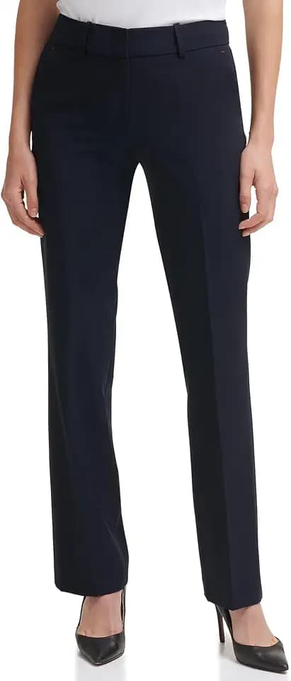 Tommy Hilfiger Solid Sutton Boot Leg Trousers