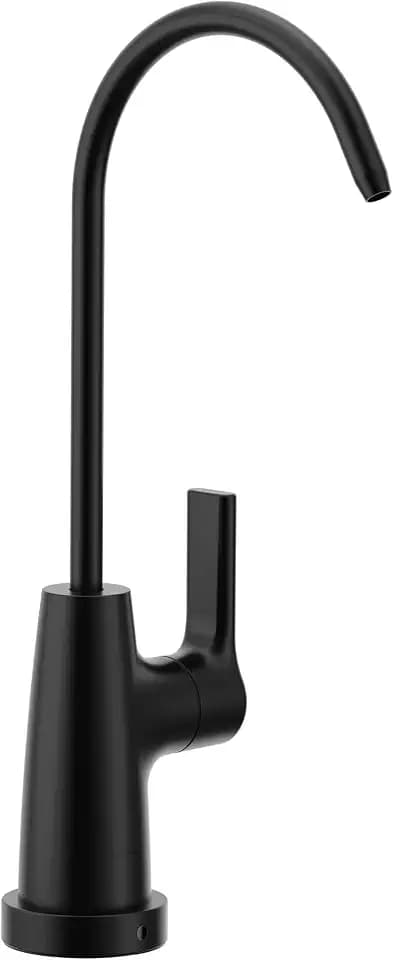 Moen Sip Matte Black Traditional Drinking Water Beverage Faucet with Optional Filtration System, F7620BL
