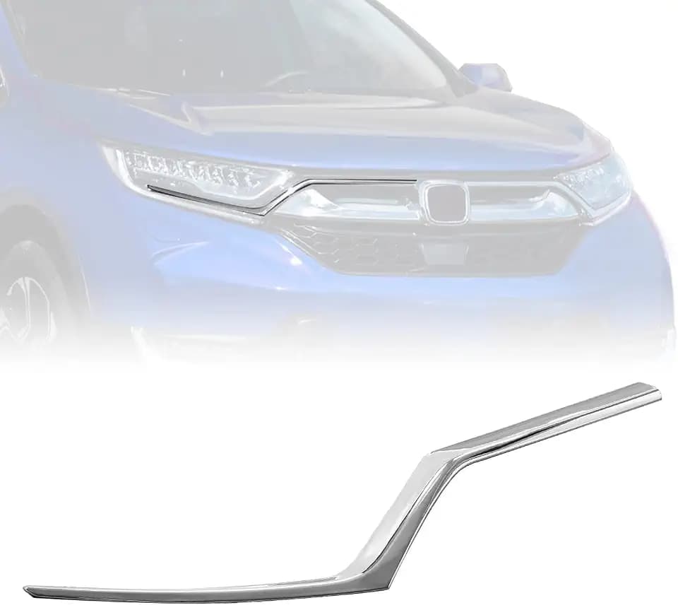 HECASA Headlight Molding Compatible with 2017-2019 CR-V CRV