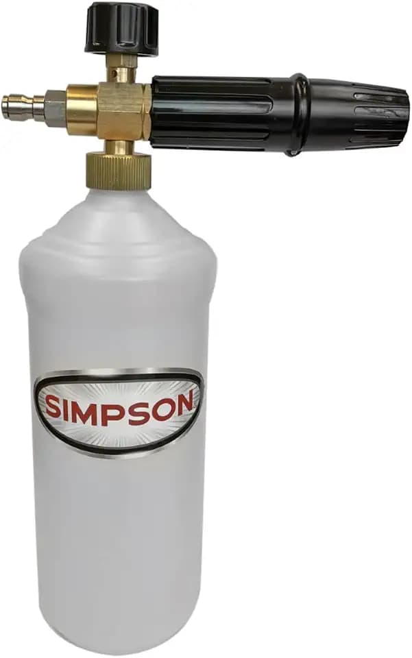 Simpson Pressure Washer Foam Cannon, 1/4" Quick Connect, 1 Liter, 80271