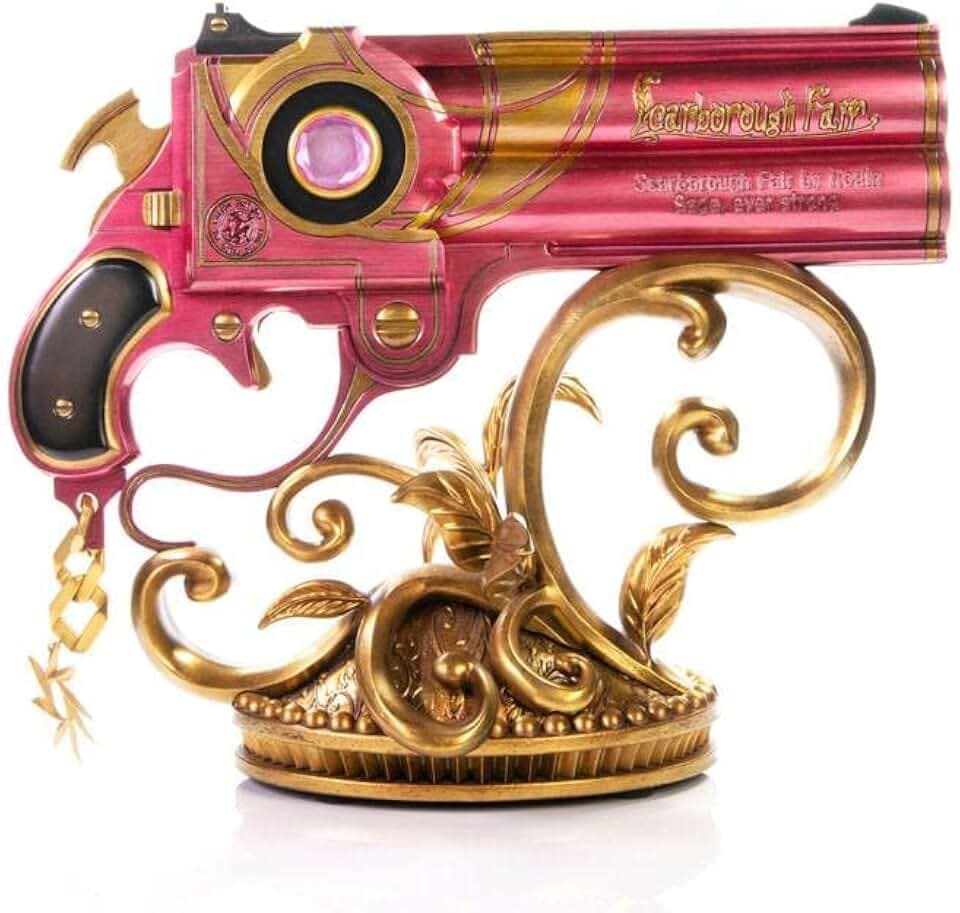 First 4 Figures - Bayonetta: Scarborough Fair Prop Replicas Salbeigrötliche Harzstatue, Schwarz