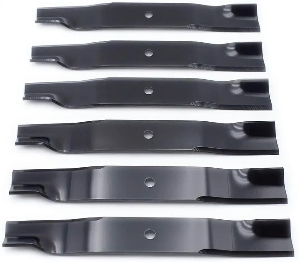 6 Pack Mower Blades 438-0001-00 for Spartan 54" Mower 2023 and older Models