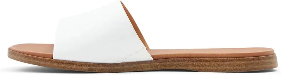 Call It Spring Women's Birdie Vegan Flat Slide Sandal