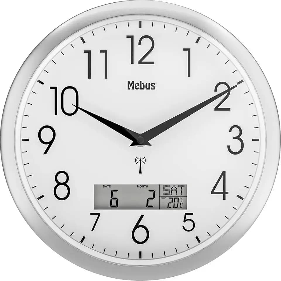 Mebus 19422 Funk-Wanduhr