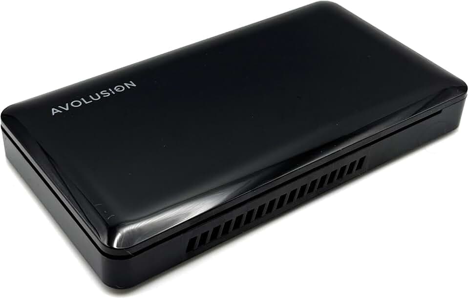 Avolusion M3 Series 1TB USB 3.0 Portable External Hard Drive - Black (for Windows, Mac OS, Xbox, PS)