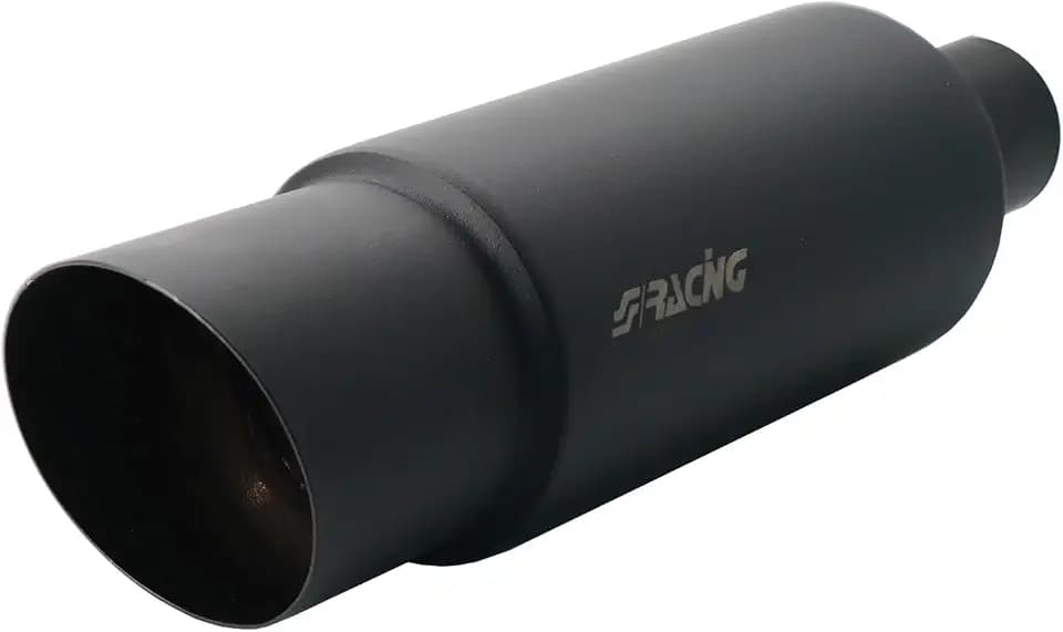 Simoni Racing ESR086/N Sportauspuff, Schwarz