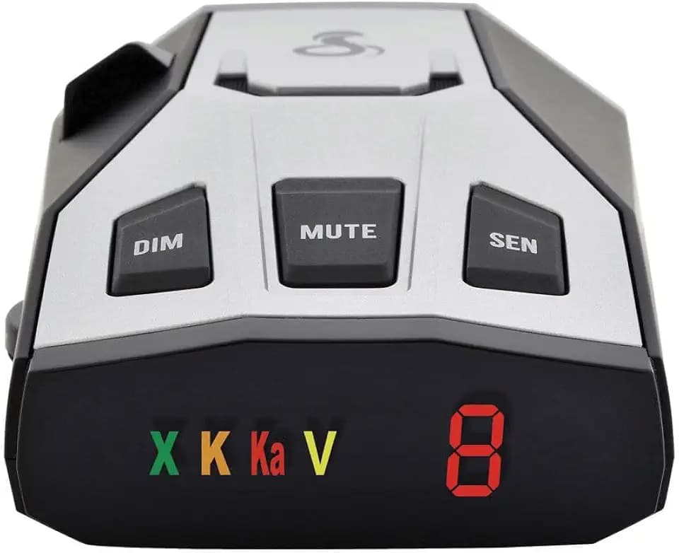 Cobra RAD 350 Laser Radar Detector, Long Range, False Alert Filter, Black