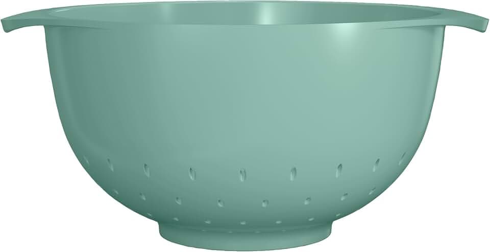 Rosti Margrethe Sieb, Küchensieb Kunststoff, Robuster Durchschlag, Spülmaschinengeeignet, 4 Liter, Nordic Green