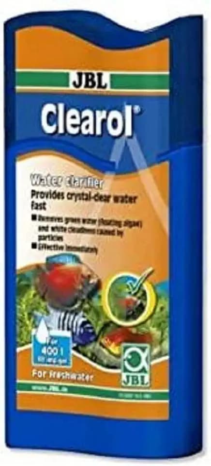 JBL Clearol 23033 Wasseraufbereiter zur Klärung für kristallklare Süßwasser Aquarien, 500 ml