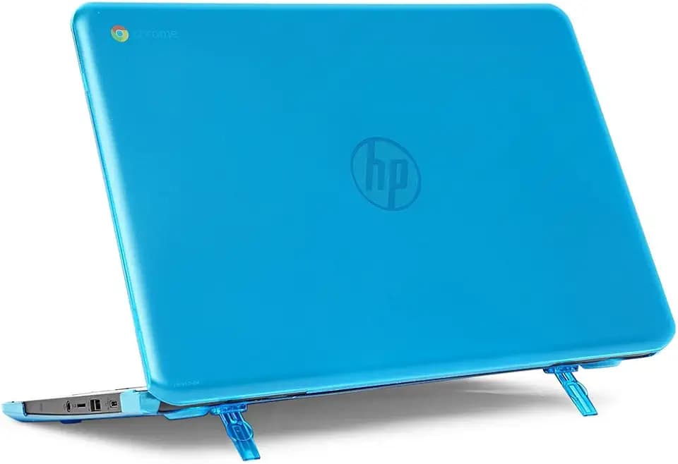 mCover Case Only Compatible for 2018~2020 14" HP Chromebook 14 G5 / 14-DBxxxx / 14-CA0xxx Series Laptop (NOT Fitting Other HP Models) - Aqua