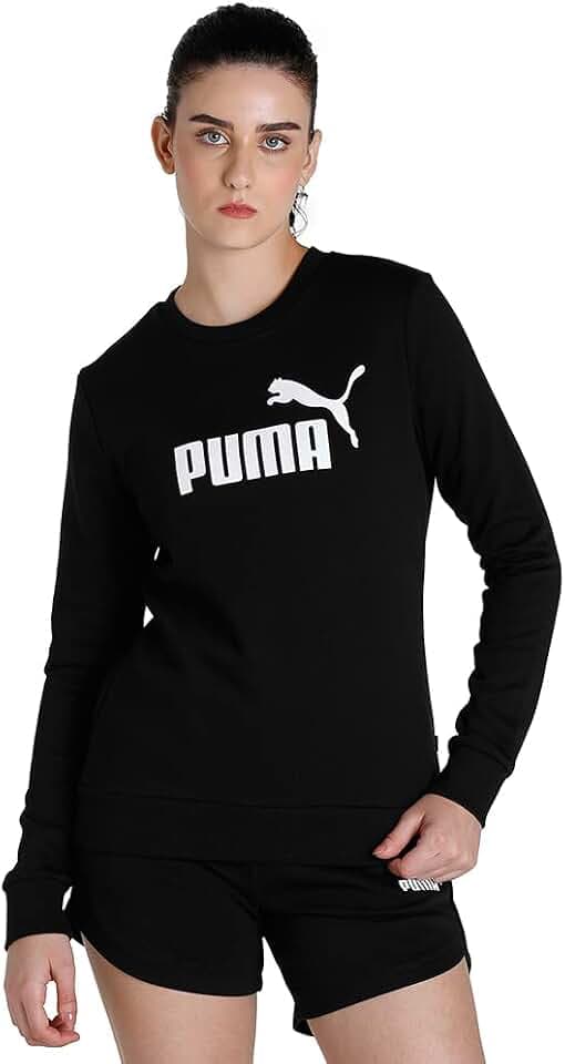 Puma Damen Pullover, Puma Black, L