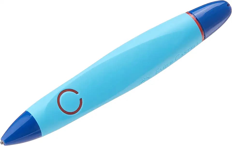 Faber-Castell - Drehbleistift Scribolino 1,4 mm Blau | Ergonomischer Schreiblernbleistift mit extra bruchfester Mine Härtegrad B