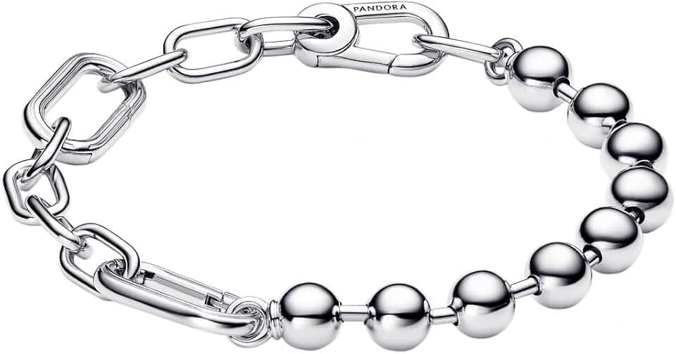 Pandora ME Armband mit Perlen und Gliedern, 14-karätig