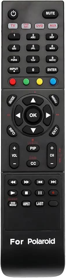 RC-201 Replace Remote fit for Polaroid LCD TV FLM-4034B FLM-4234BH