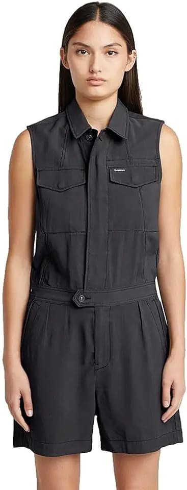 G-STAR Damen Summer Playsuit Sl Wmn Jumpsuit (1er Pack)