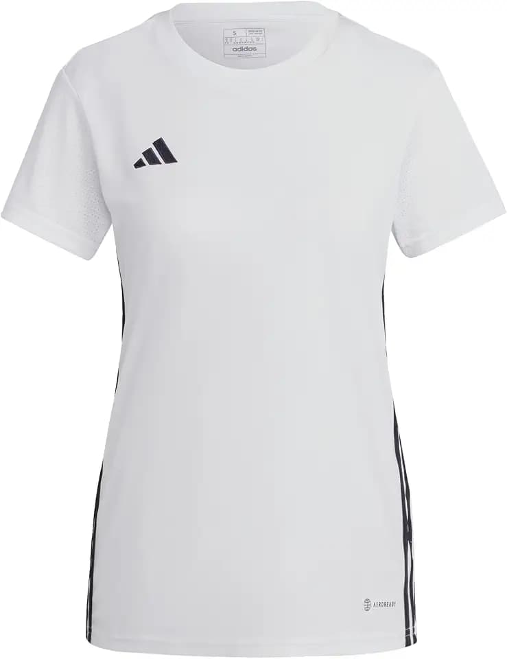 adidas Womens Tabela 23 Jersey Soccer Cleats - White