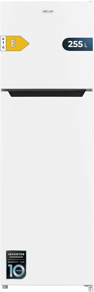 Cecotec Kühlschrank Bolero CoolMarket 2D 255, 255L, No Frost, Weiß