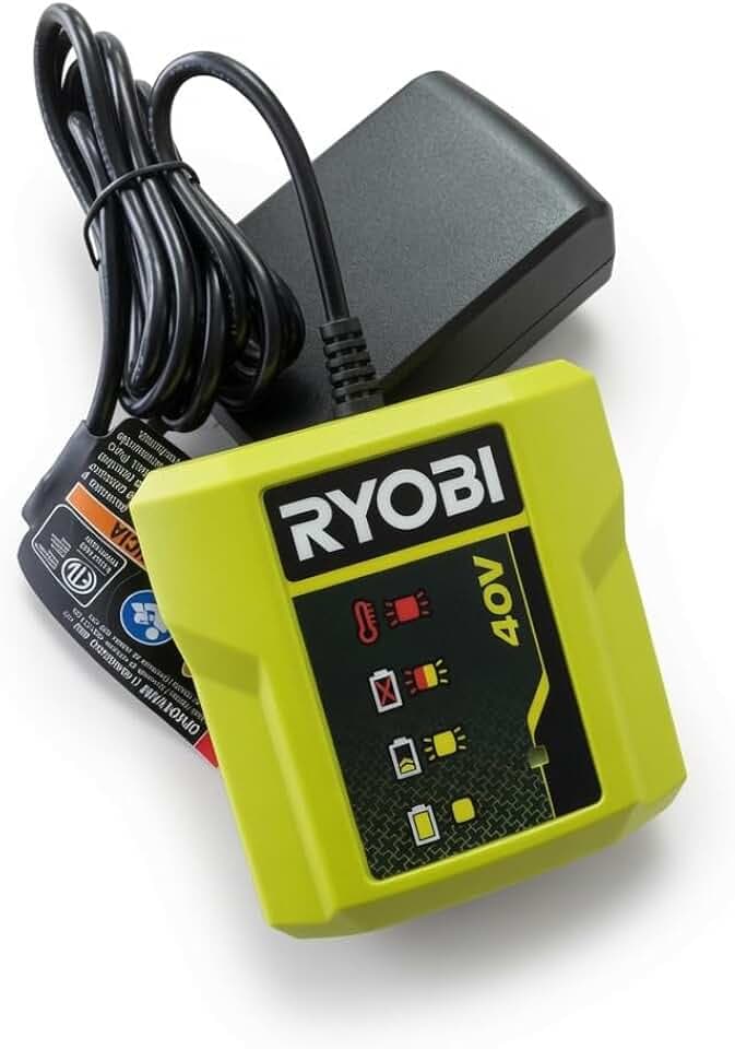 Ryobi OP404 40V Lithium-Ion Battery Charger for 40V Batteries