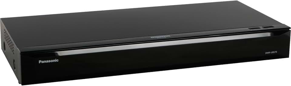 Panasonic DMR-UBS70EGK Ultra HD Blu-ray Recorder (500GB HDD, 4K , Disc, 4K VoD, UHD TV Empfang, 2x DVB-S2, schwarz)