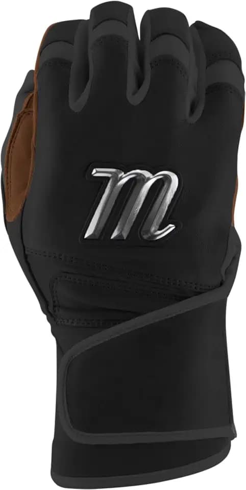 MARUCCI REMX Batting Gloves Youth BK/TN, YL