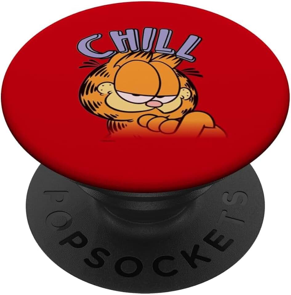 Garfield Classic Chill Arms Crossed PopSockets Adhesive PopGrip