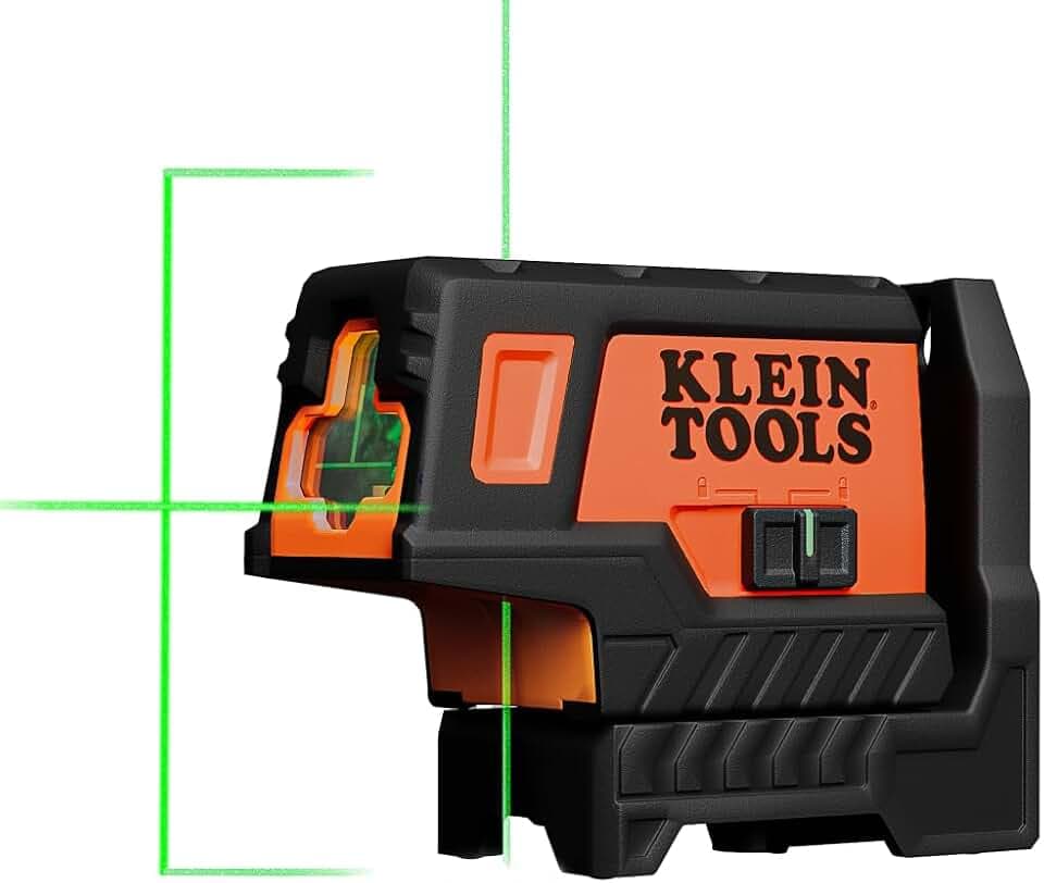 Klein Tools 93MCLPG Compact Self-Leveling Laser Level, 75-Foot