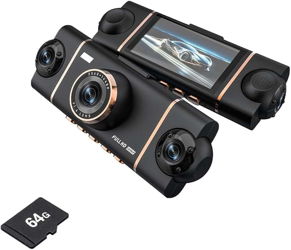 4K+1080P*3 FHD Car Camera