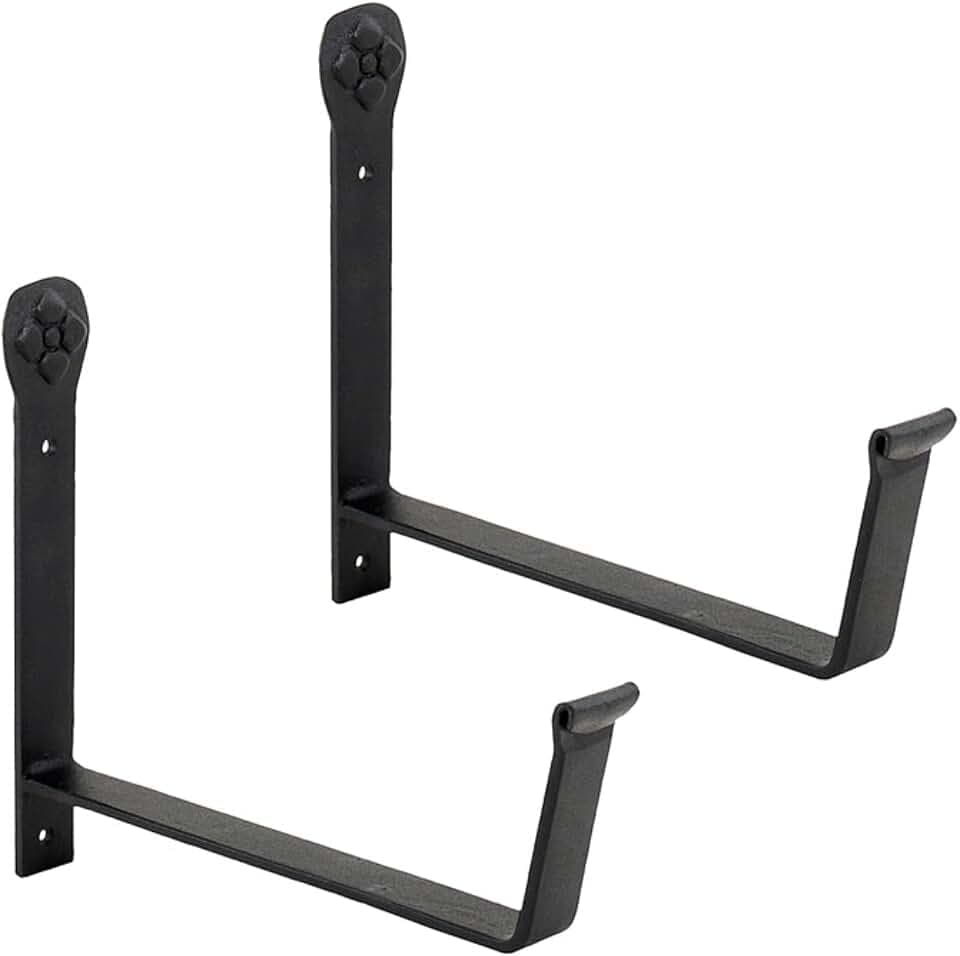 Achla Designs 8" Wall Mount Flower Box Brackets