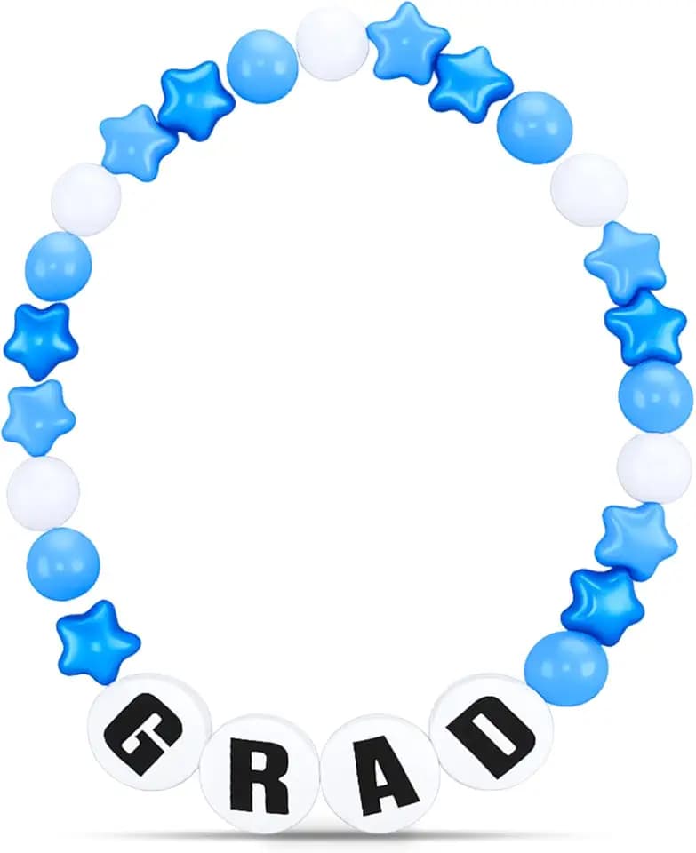RoundFunny Funny Graduation Leis 2026 Giant Friendship Bead Leis Class of 2026 Graduation Party Decoration Gift Colorful Round Foam Circles Necklace Funny for School Supplies Accessories Men Women