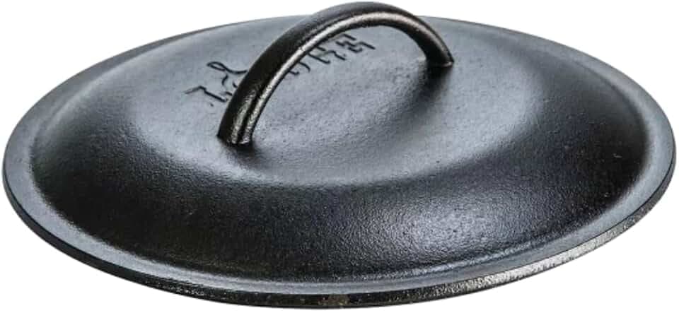Lodge Pre-Seasoned Cast Iron Lid, Replacement Skillet Cover, 10.25 Inches