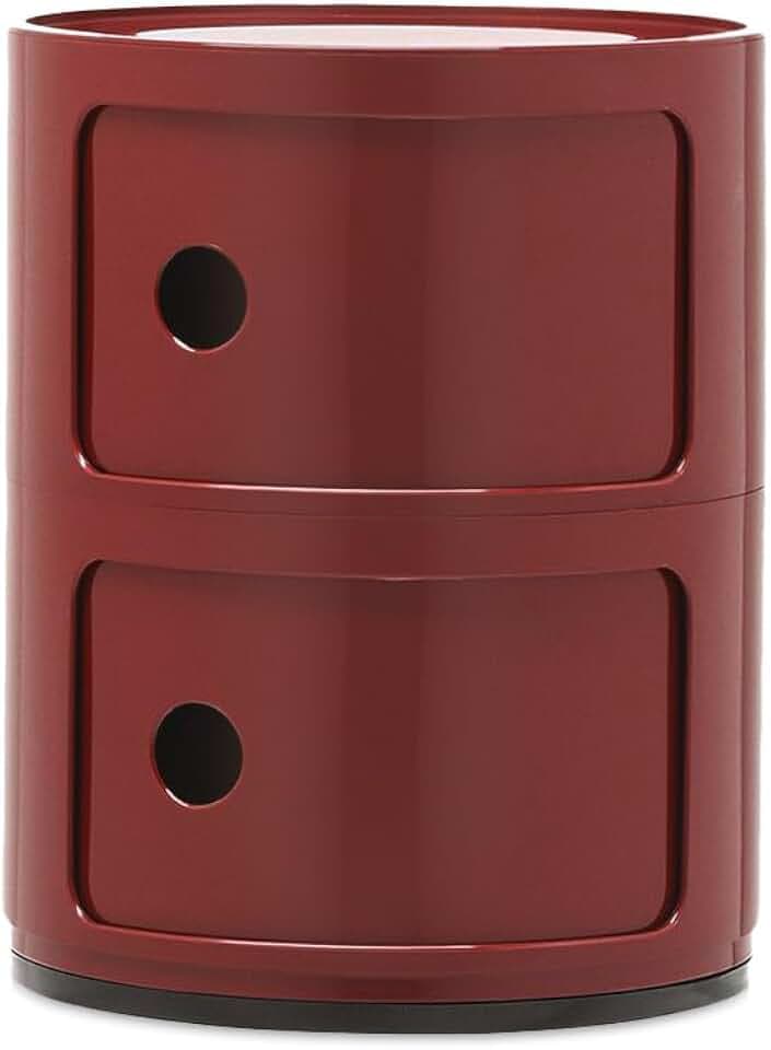 Kartell Componibili, Container 2-fächer, Bordeaux